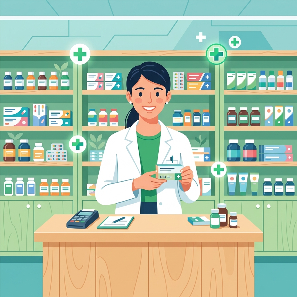 Pharmacist Illustration